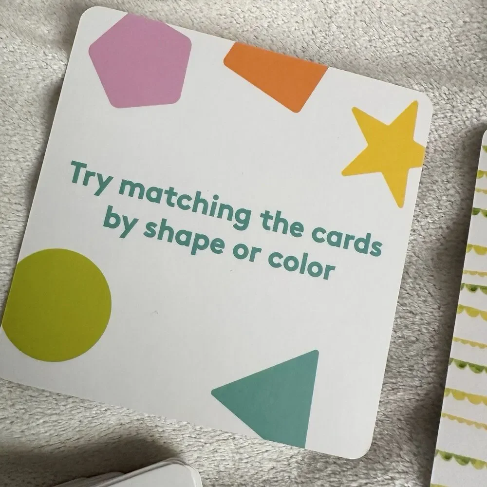 Lovevery Reach For The Stars Matching Cards Game Color Memory Skills